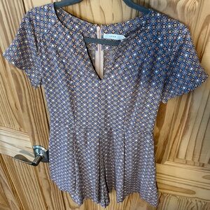 Vintage Patteren Romper